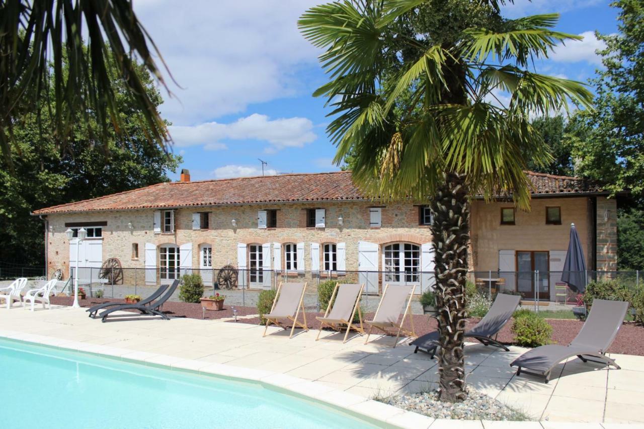 Bed and Breakfast Le Mas De Briquepierre Caraman Екстер'єр фото